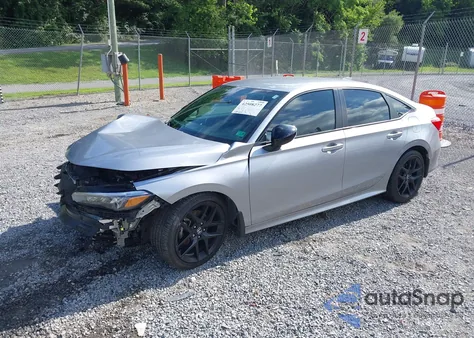 2022 Honda Civic Sport from USA, damaged, VIN 2HGFE2F57NH607141